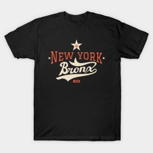 New York Bronx - New York Bronx Schriftzug - Bronx Logo T-Shirt